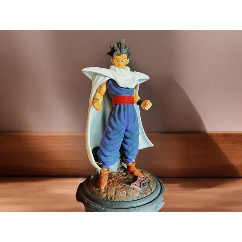 GOHAN - DRAGON BALL SUPER HERO 3D Printed Figure with Stand - Primed and Ready